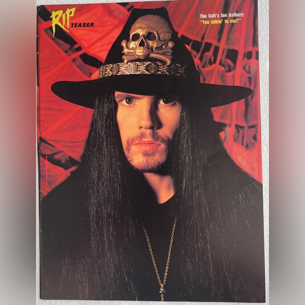 The Cult’s Ian Astbury Pinup